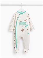 Harry Potter Slytherin Print Sleepsuit 9-12 months