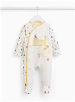 Harry Potter Hufflepuff Print Sleepsuit 12-18 months