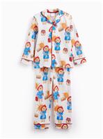 Cream Paddington Print Traditional Pyjamas 3-4 years
