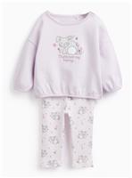 Lilac That's Not My Bunny Print Sweat & Leggings Set Up to 3 mths