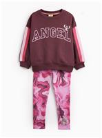 Dark Red Stitch Graphic Active Set 8 years