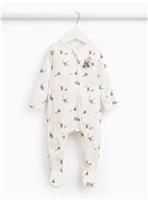 White Peter Rabbit Sleepsuit 9-12 months