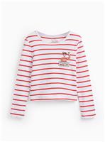 Red Stripe Where's Wally Graphic Long Sleeve Top 12 years