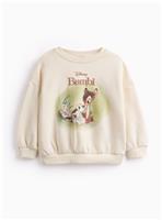 Cream Bambi Graphic Sweatshirt 5-6 years