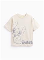 Cream Stitch Graphic T-Shirt 12 years
