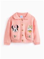 Pink Minnie & Daisy Print Cardigan 5-6 years