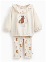 Beige The Grufallo Sweat & Leggings Set 12-18 months
