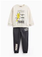 Pokemon Character Print Sweat Set 4 years