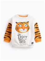 Cream The Tiger Who Came To Tea Sweatshirt 2-3 years