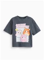 Charcoal Squishmallows Graphic T-Shirt 6 years