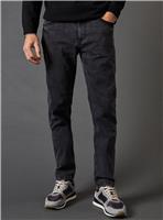 BURTON Washed Black Stretch Slim Fit Jeans 34S