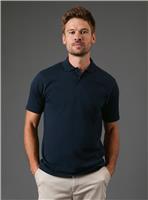 BURTON Navy Jersey Polo Shirt M