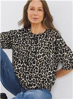 JD WILLIAMS Half Sleeve Raglan Knitted T Shirt 16-18