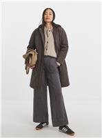 JD WILLIAMS Cord Collar Quilted Barn Coat 10
