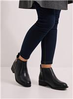 DOROTHY PERKINS Wide Fit Maddy Side Zip Flat Ankle Boots 3