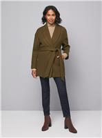 WALLIS Belted Shawl Collar Coat 20