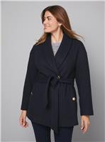 WALLIS Belted Shawl Collar Coat 18