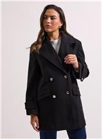 WALLIS Mid Length Double Breasted Coat 12