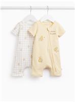 Winnie The Pooh Rompers 2 Pack 3-6 months
