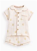 Cream Winnie The Pooh Traditional Pyjamas 12-18 months