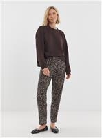JD WILLIAMS Printed Jersey Tapered Leg 24