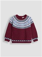 JOJO MAMAN B&Eacute;B&Eacute; Fair Isle Jumper 3-4 Years