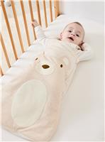JOJO MAMAN B&Eacute;B&Eacute; Applique Bear 2.5 Tog Baby Sleeping Bag 6-18 Month