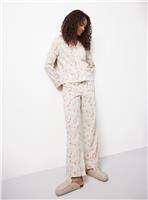 Cream Mother's Day Winnie The Pooh Traditional Pyjamas L