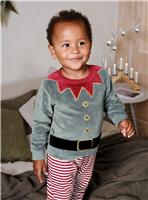 JOJO MAMAN B&Eacute;B&Eacute; Christmas Elf Jersey Pyjamas 3-4 Years