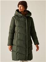 REGATTA Nurie Quilted Coat Khaki 18