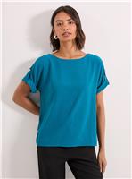 DOROTHY PERKINS Roll Sleeve Blouse 14