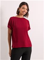 DOROTHY PERKINS Roll Sleeve Blouse 14