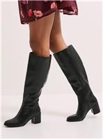 DOROTHY PERKINS Keeley Round Toe Medium Block Heel Knee High Boots 3