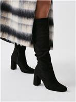 DOROTHY PERKINS Keris Ruched Knee High Boots 3