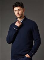BURTON Cotton Rich Half Zip Jumper S