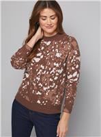 WALLIS Deer Jacquard Jumper M