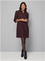 WALLIS Ponte Jersey Collared Shift Dress 20