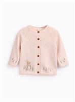 Pink Peter Rabbit Print Cardigan 18-24 months