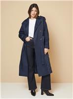 WALLIS Padded Belted Trench Coat 20