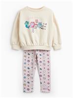Cream Gabby's Dollhouse Sweat & Leggings Set 3-4 years