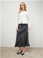 OASIS Bias Cut Satin Midi Skirt 12