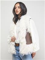 OASIS Mongolian Fur Gilet S