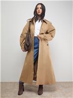 OASIS Trapeze Maxi Trench Coat 12