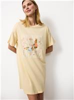 Mini Me Easter Yellow Peter Rabbit Graphic Sleep Tee XXL