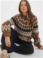 JD WILLIAMS All Over Fairisle Jumper 32-34