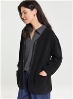 JD WILLIAMS Borg Popper Cardigan 26