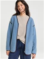JD WILLIAMS Piped Borg Cardigan 12