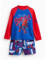 Spiderman Rash Vest & Shorts Swim Set 4-5 Years