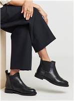 JD WILLIAMS Chelsea Boot With Brogue Detail Wide Fit 6