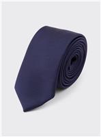 BURTON Navy Slim Tie One Size